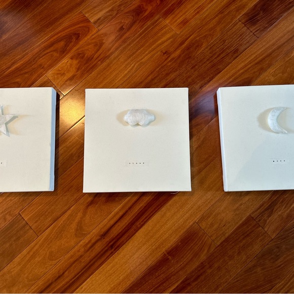 Other - Restoration Hardware Baby - Nursery Night Sky Canvas Pictures (set of 3)